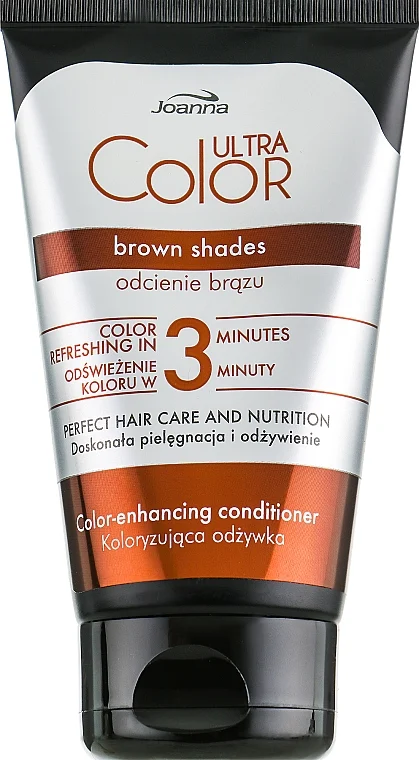 Condizionante capelli tonalizzante, castano