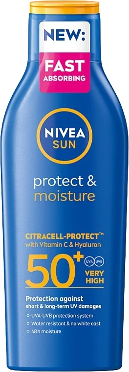 Lozione solare "Protezione e idratazione" SPF 50+