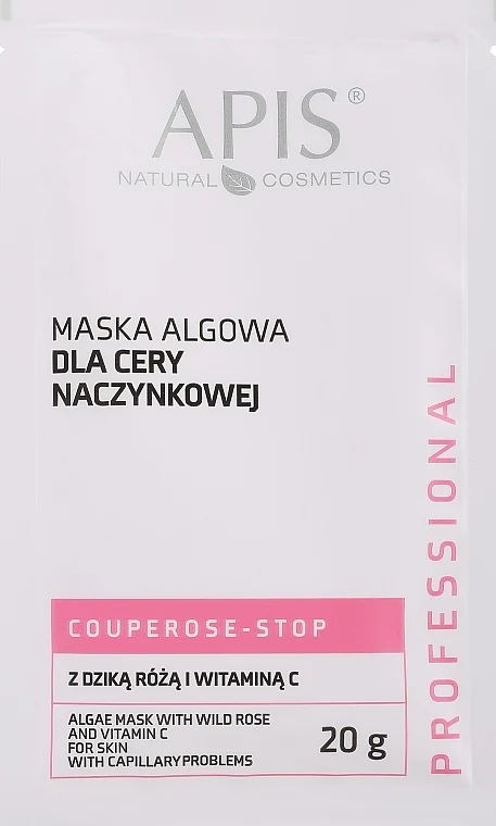 Maschera viso con estratto di rosa canina