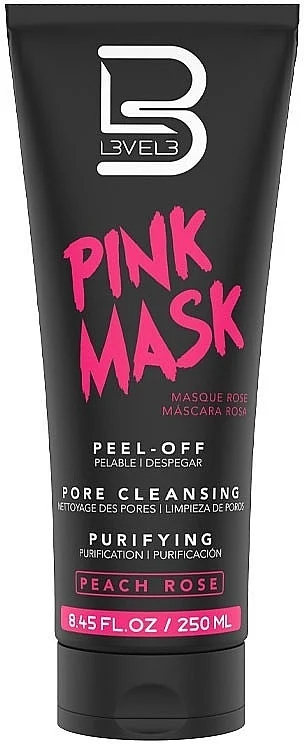 Maschera rosa per il viso