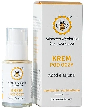 Crema contorno occhi con miele e arjuna