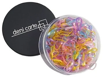 Elastici per capelli in silicone, multicolore pastello
