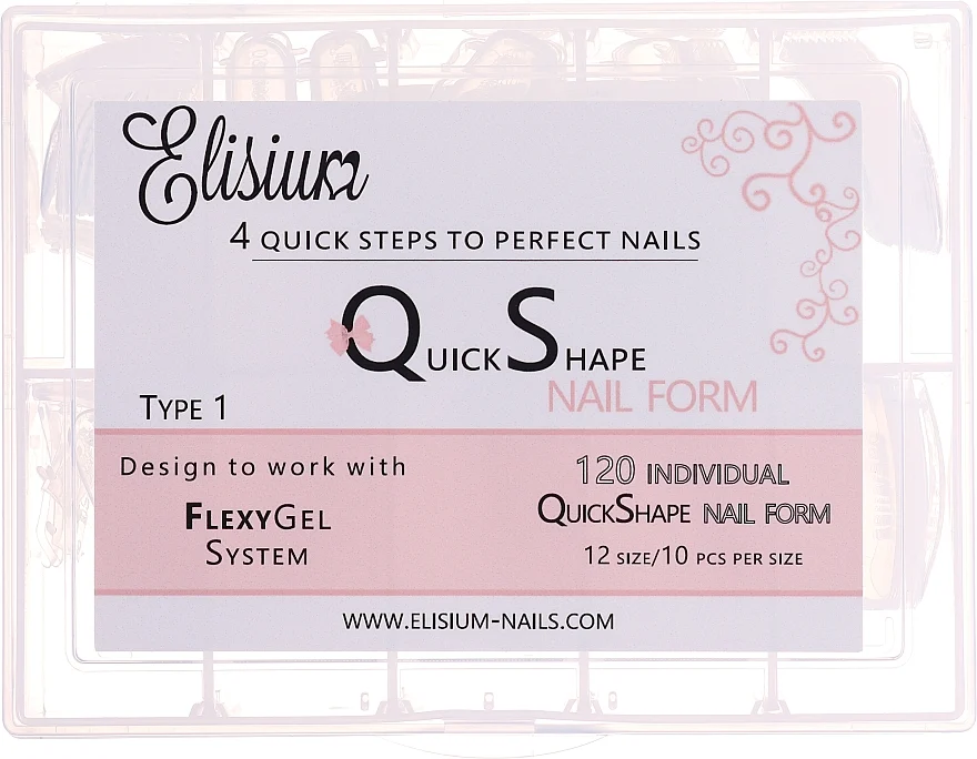 Tips per unghie riutilizzabili "Type 1"