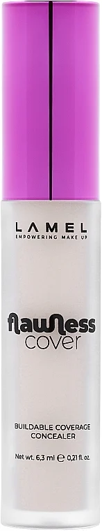 LAMEL Make Up Buildable Coverage Concealer Flawless Cover