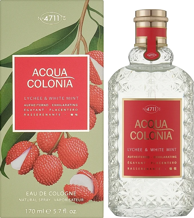 Maurer & Wirtz 4711 Aqua Colognia Lychee & White Mint