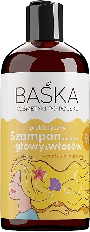 Shampoo con prebiotici "Latte e yogurt"