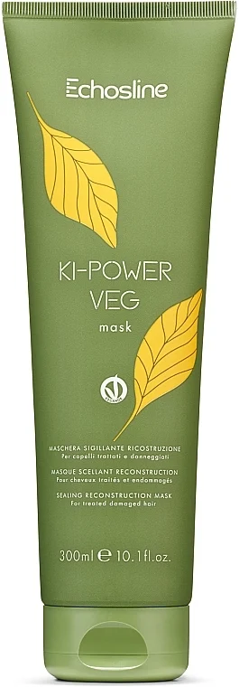 Maschera riparatrice per capelli danneggiati