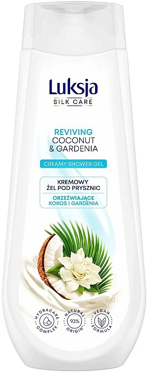 Gel doccia rivitalizzante "Cocco e gardenia"