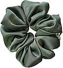 Elastico per capelli con portachiavi, oliva