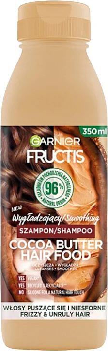 Shampoo levigante per capelli ricci e ribelli