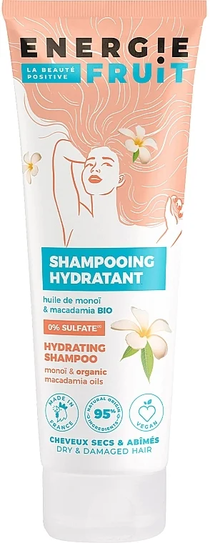 Shampoo per capelli secchi e danneggiati "Monoi e olio di macadamia"