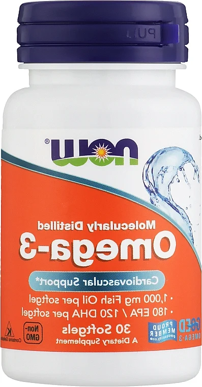 Omega-3 distillati molecolarmente