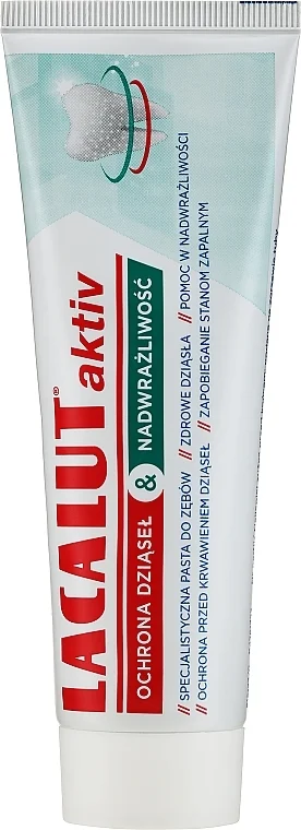 Dentifricio "Protezione delle gengive e sensibilità dei denti"
