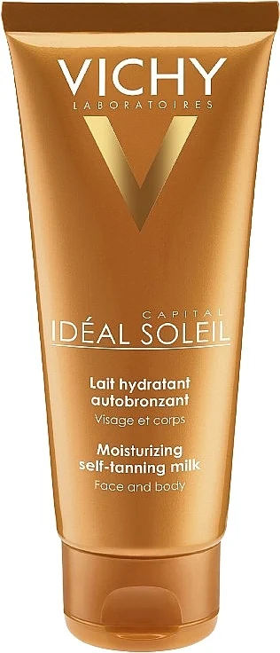 Latte idratante autoabbronzante viso e corpo