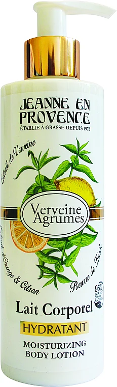 Latte corpo "Verbena e agrumi"
