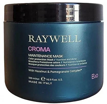 Maschera per preservare il colore dei capelli tinti