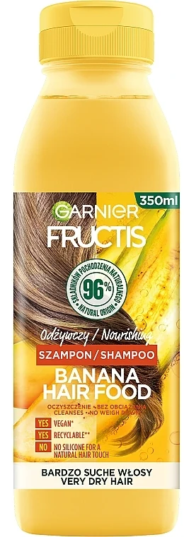 Shampoo nutriente per capelli molto secchi "Banana"