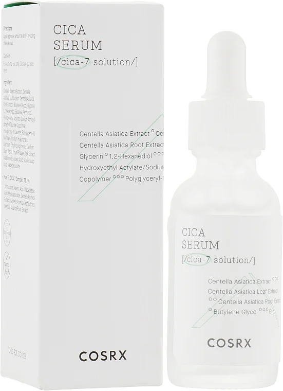 Siero viso con estratto di centella asiatica