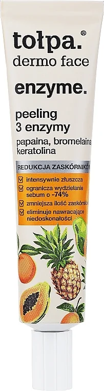Maschera-peeling per il viso