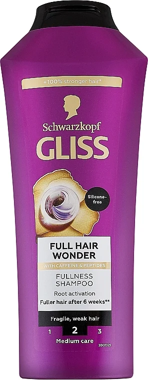 Shampoo anti-rottura per capelli fragili e deboli