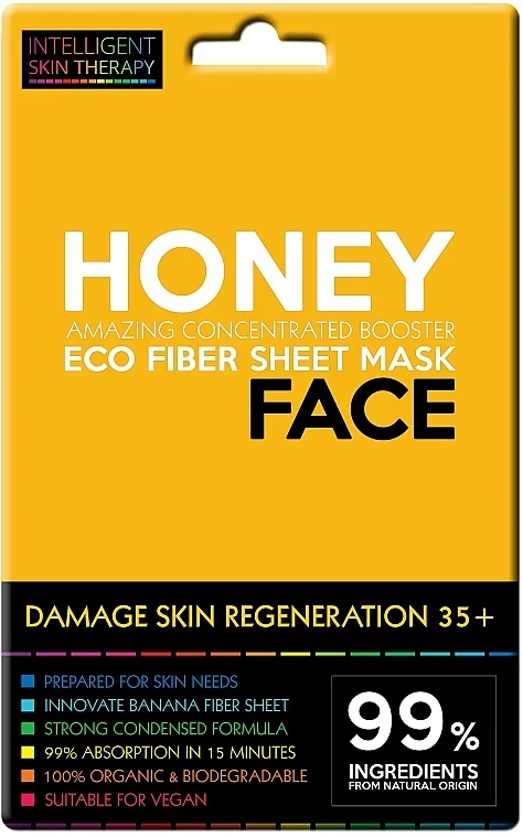 Maschera con miele e proteine del grano